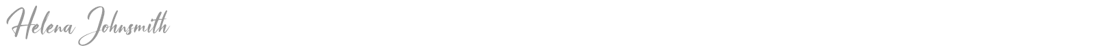 Helena Johnsmith font preview